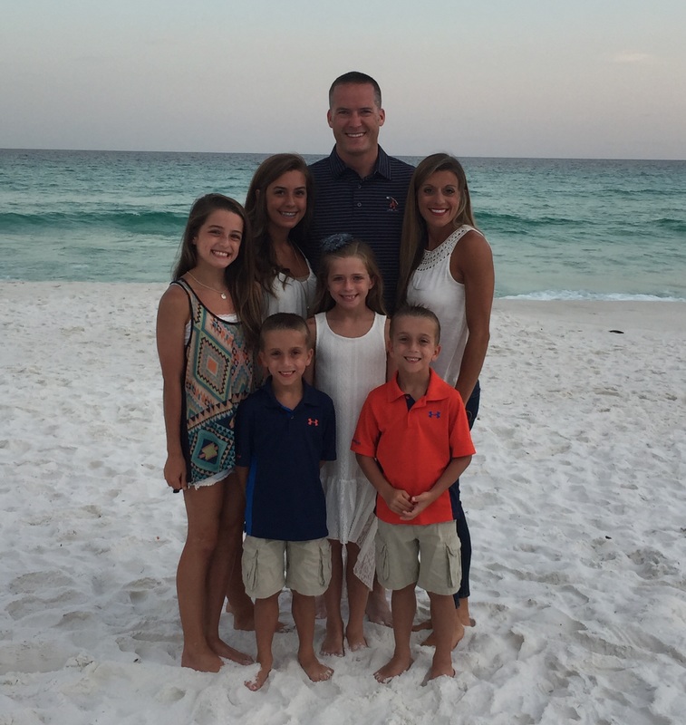 Rob and Dana Pate and their five children will move home to Auburn, where Rob will join Basden Eye Care as an Optometrist in Auburn